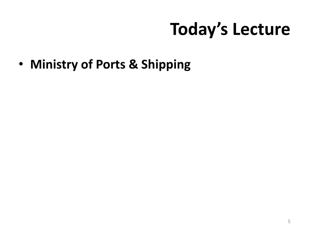 today s lecture