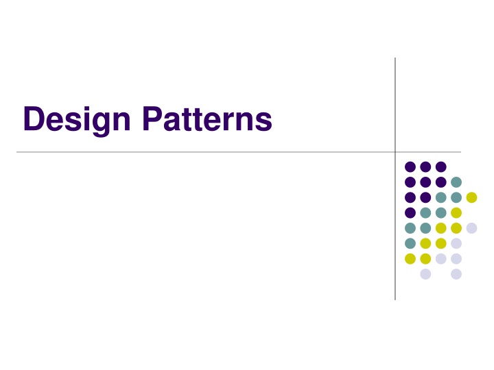 design patterns