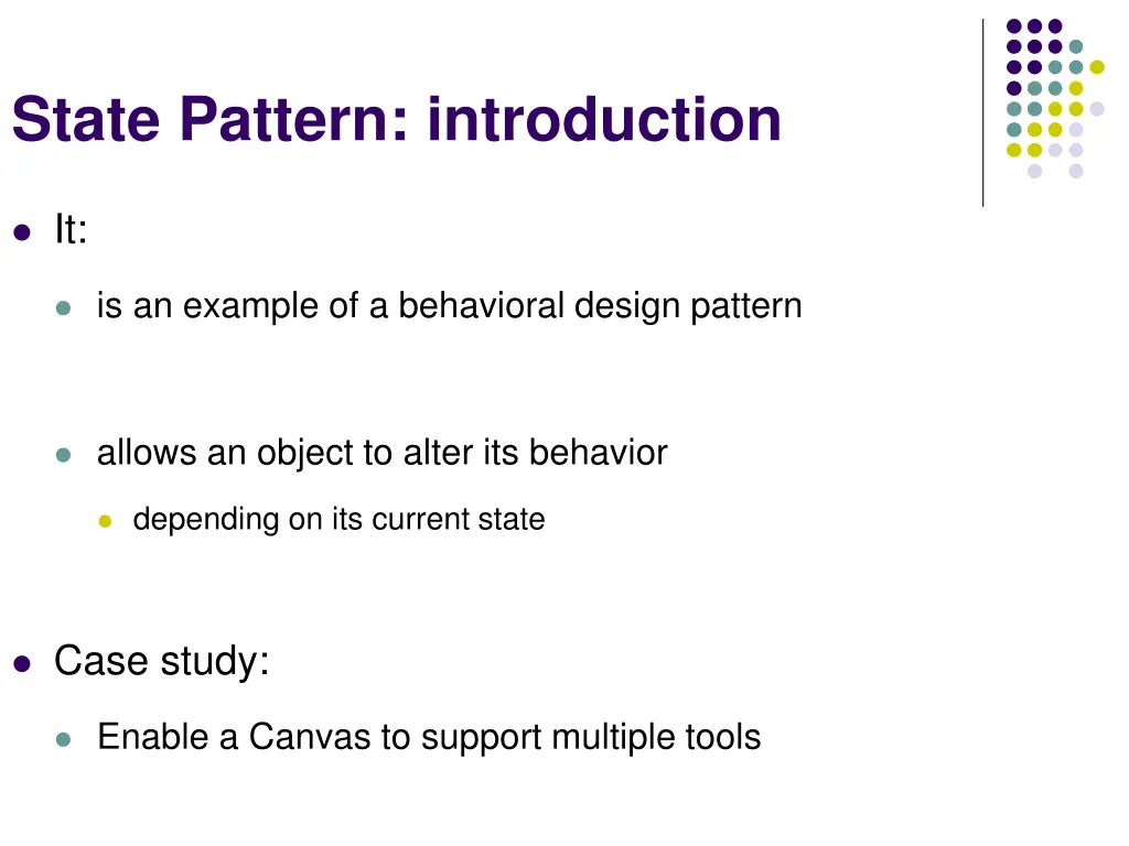 state pattern introduction