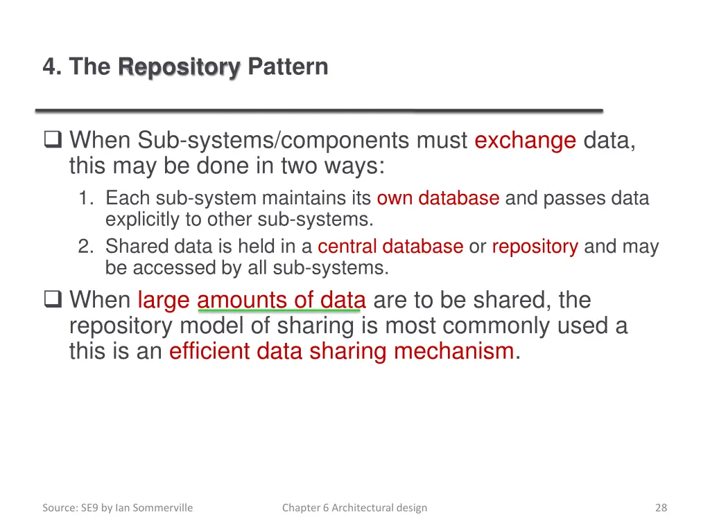 4 the repository pattern