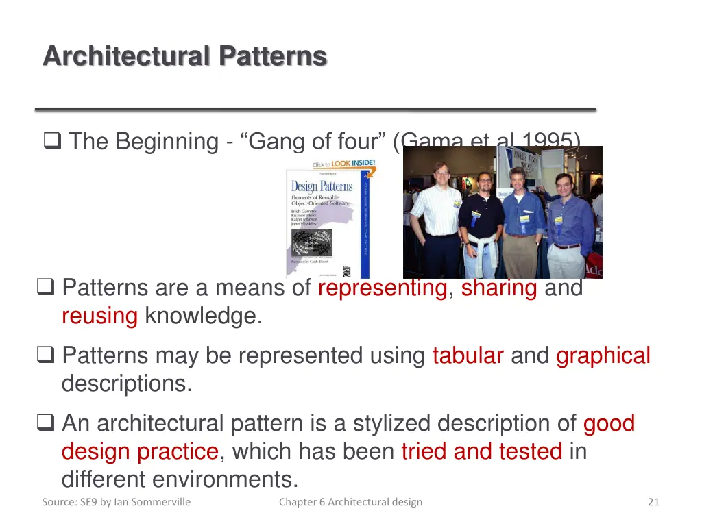 architectural patterns