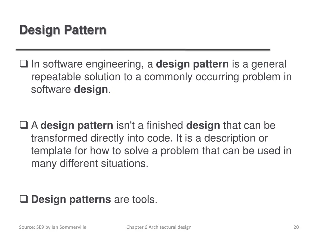 design pattern