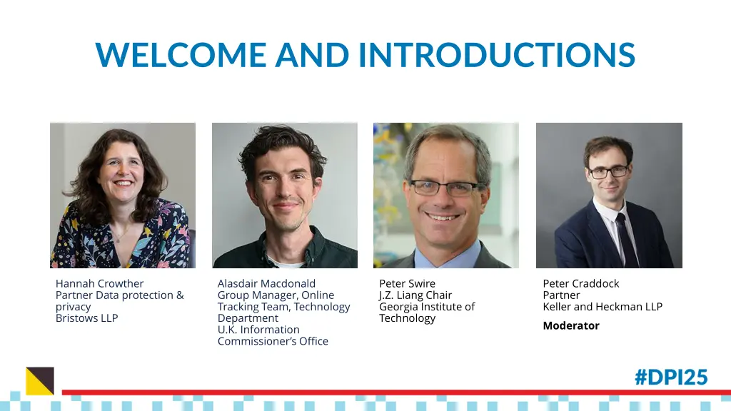 welcome and introductions