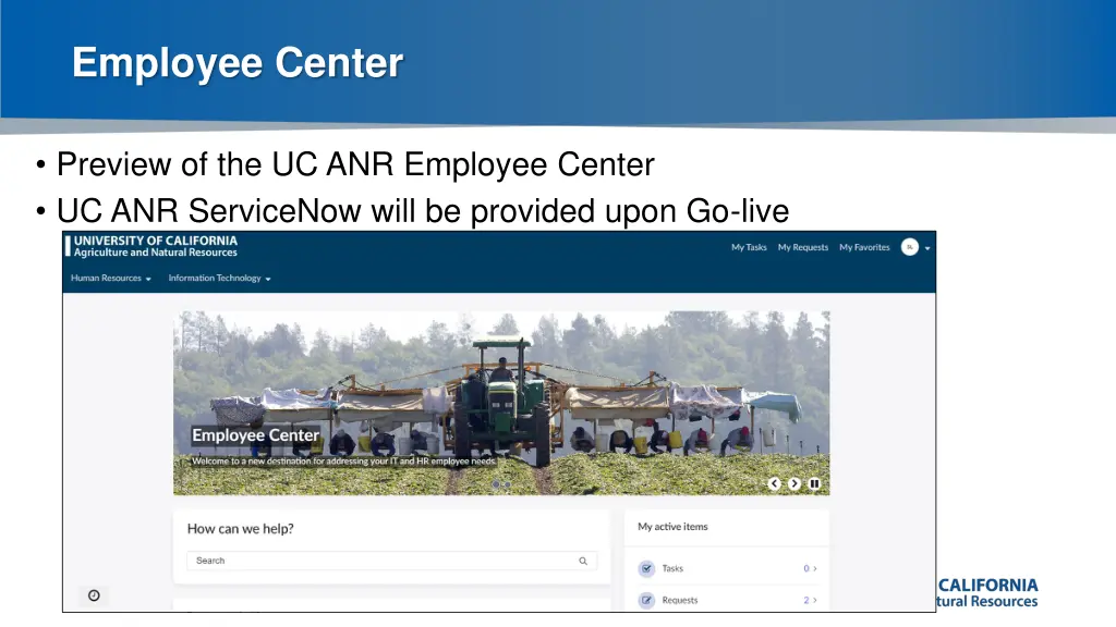 employee center