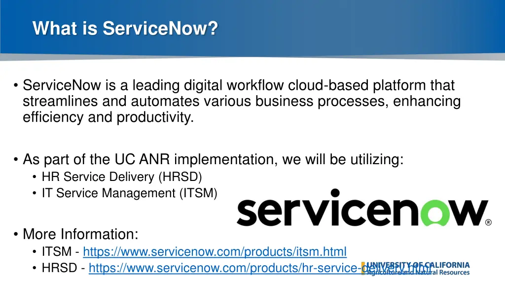 what is servicenow