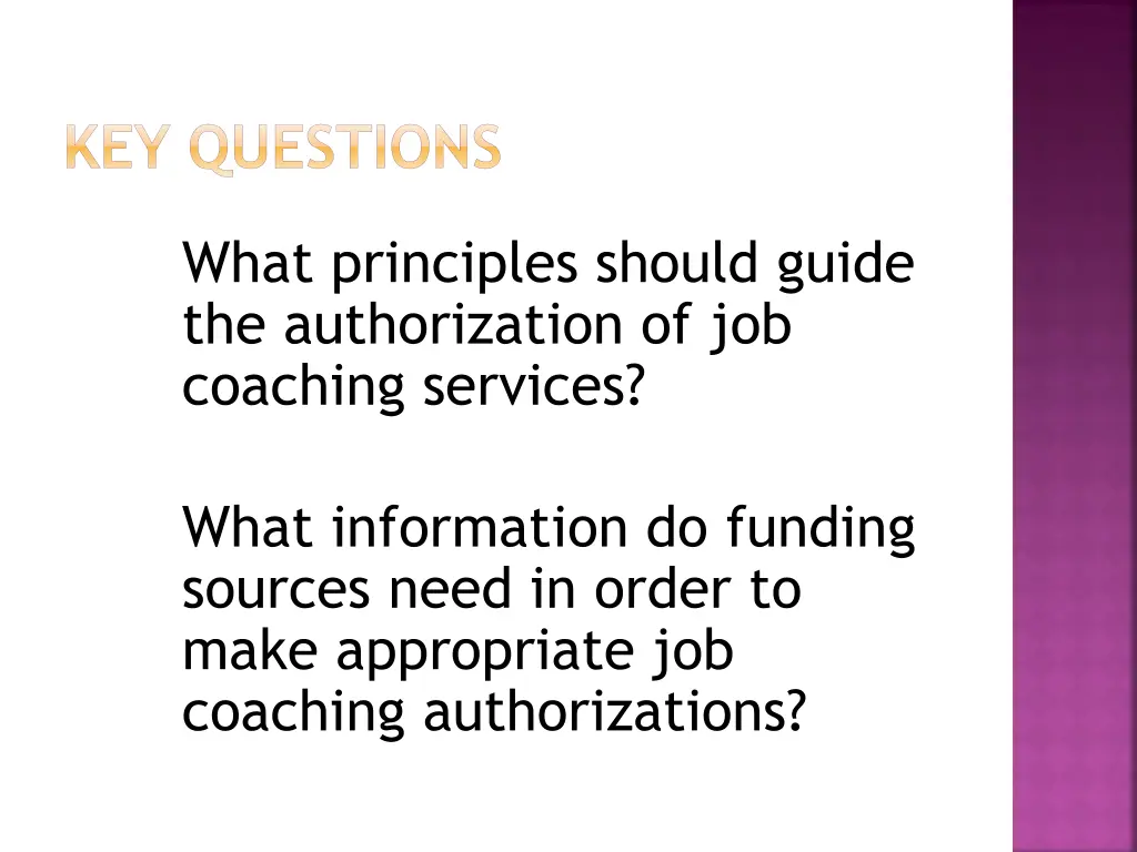 key questions 1