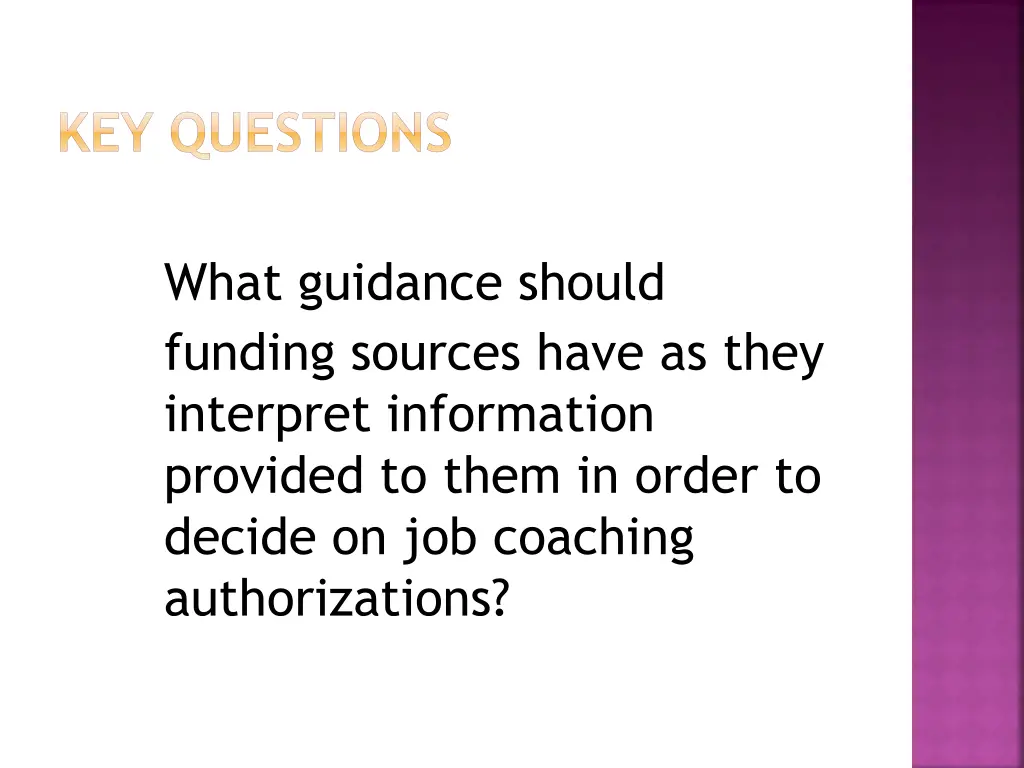 key questions 2