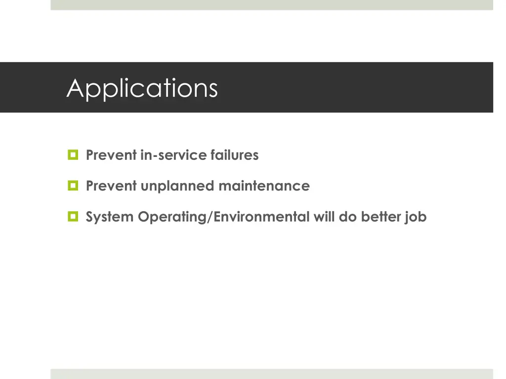 applications