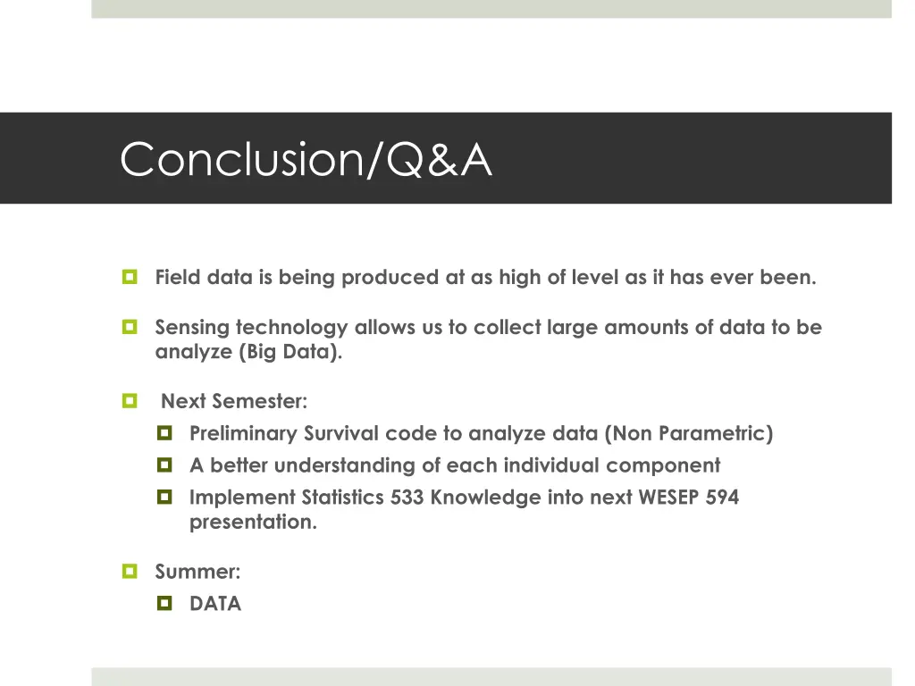 conclusion q a