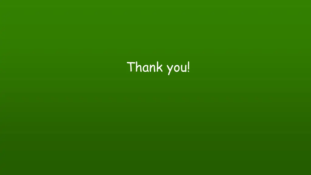 thank you