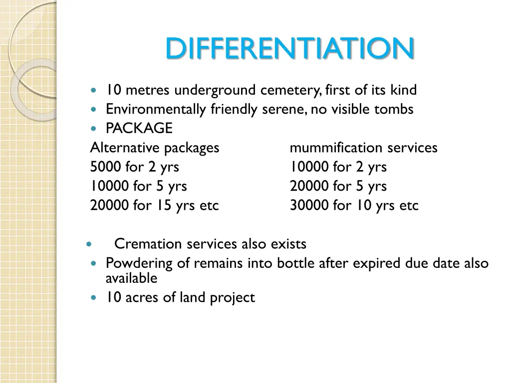 differentiation