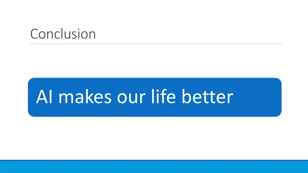 conclusion