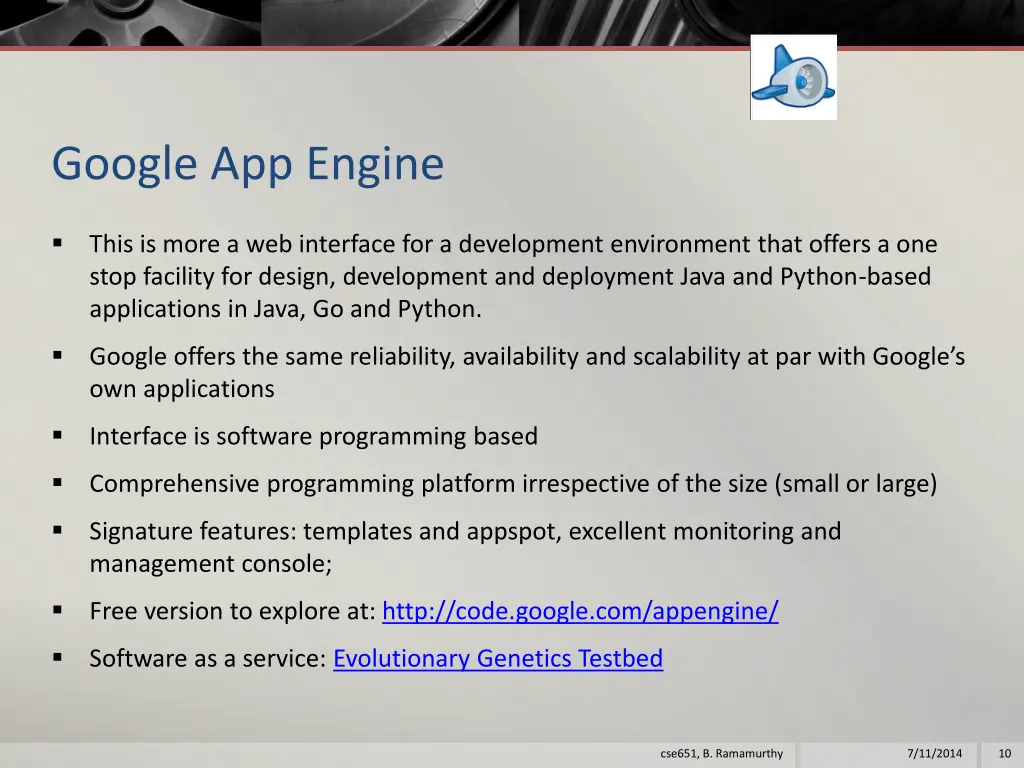 google app engine