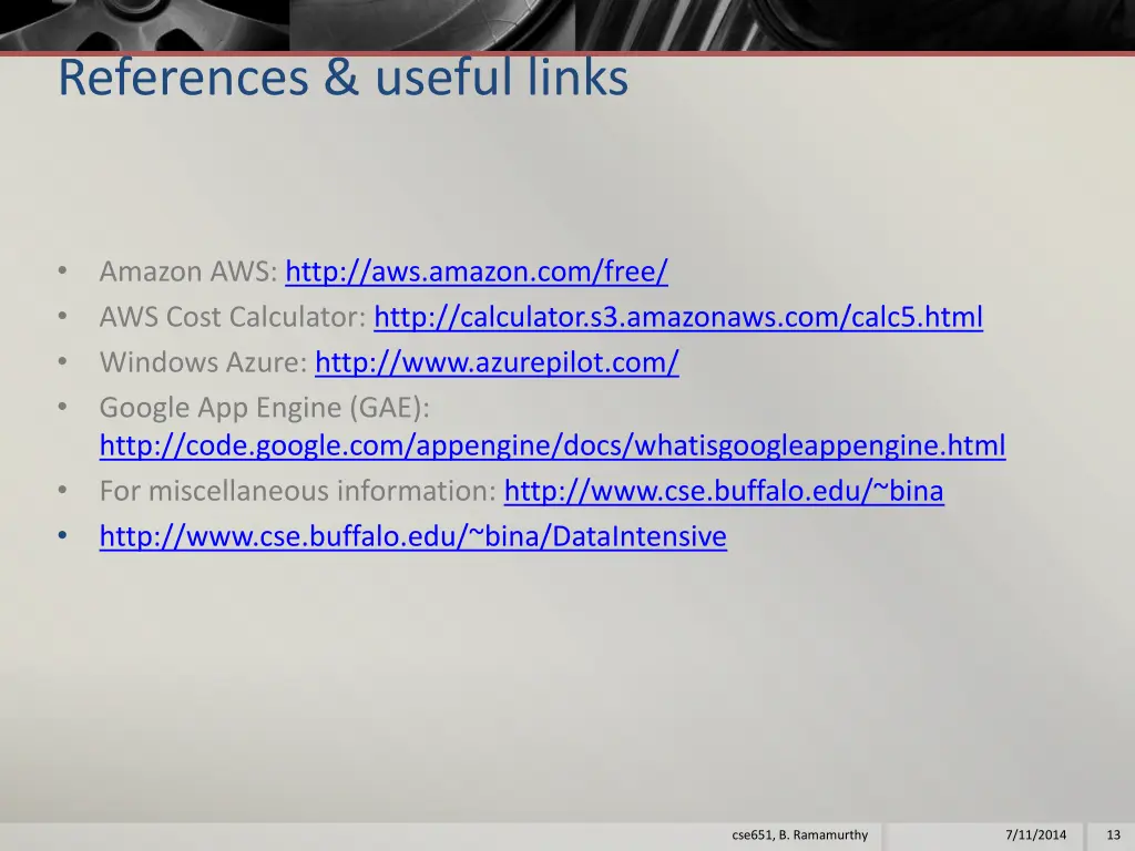 references useful links