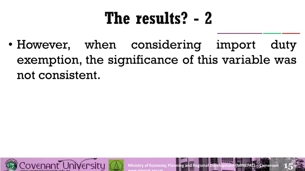 the results 2
