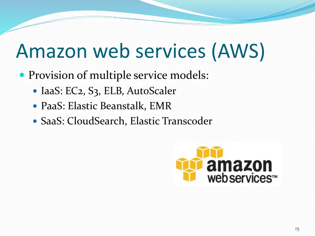 amazon web services aws
