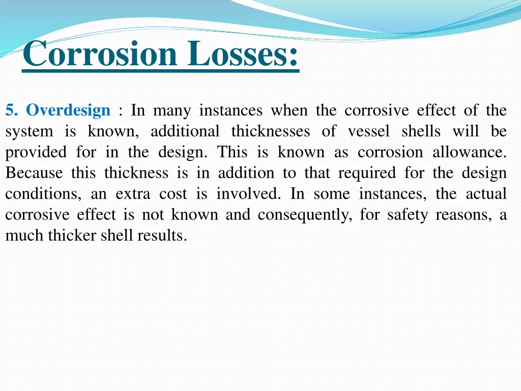 corrosion losses 4