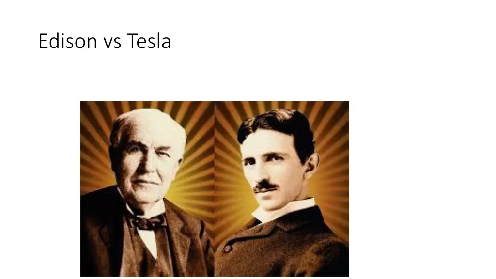 edison vs tesla