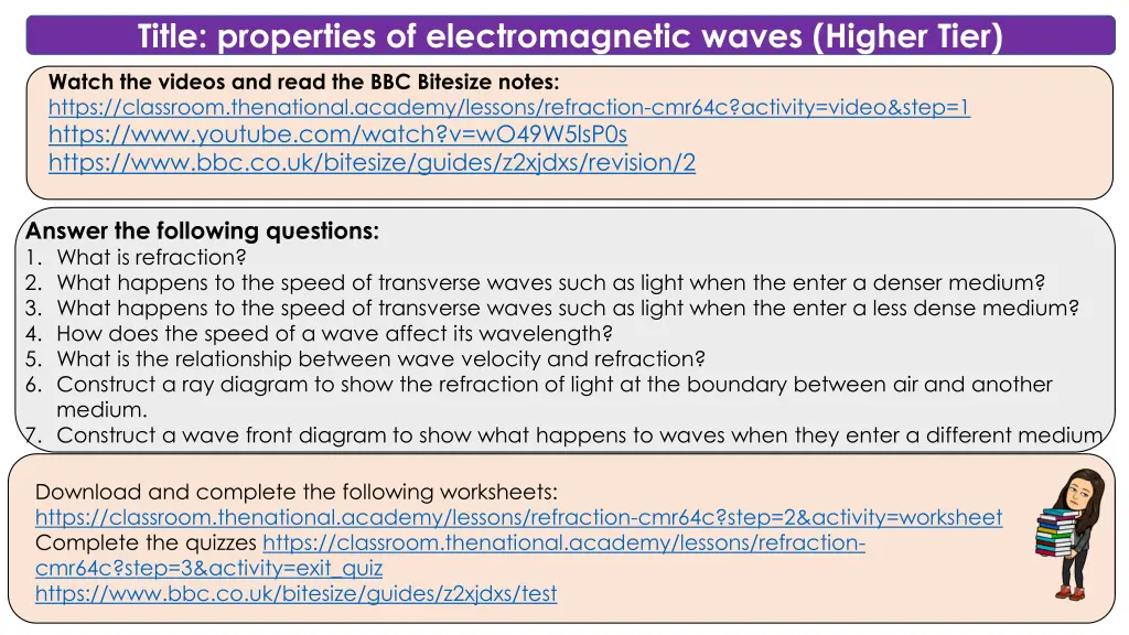 title properties of electromagnetic waves higher 1