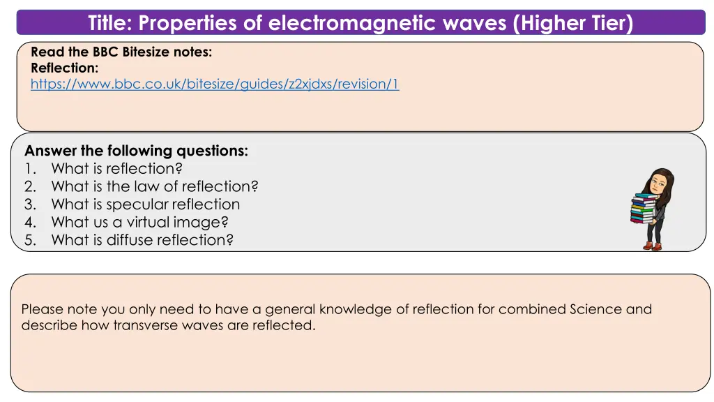 title properties of electromagnetic waves higher