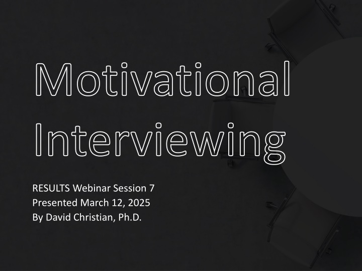 motivational interviewing