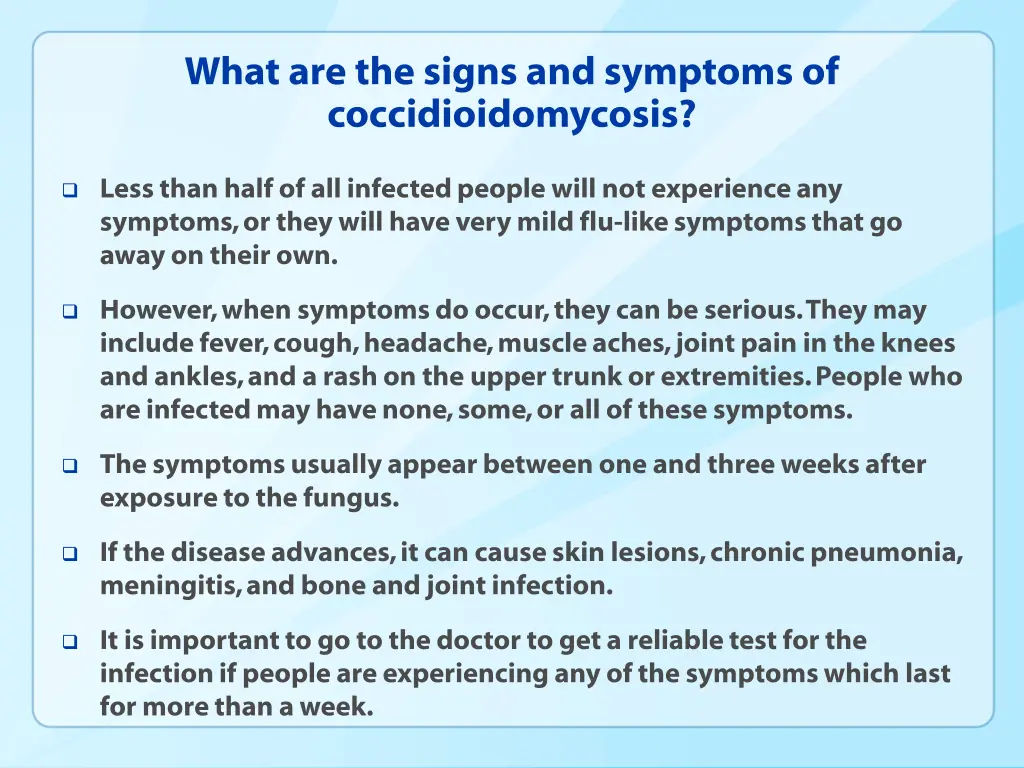 what are the signs and symptoms