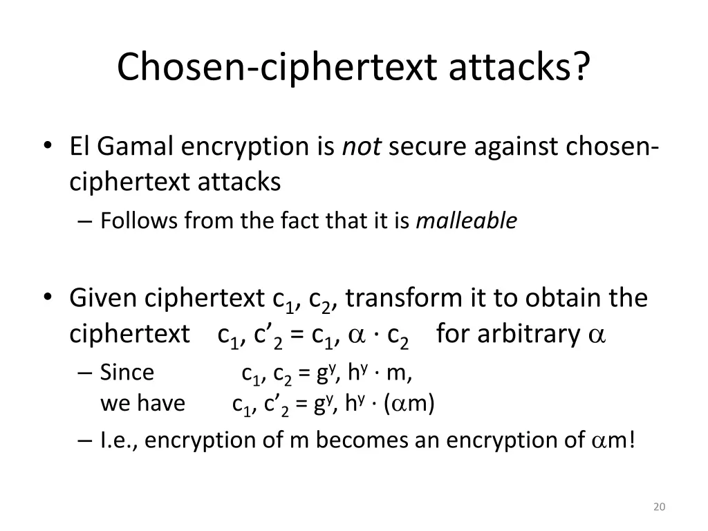 chosen ciphertext attacks 3
