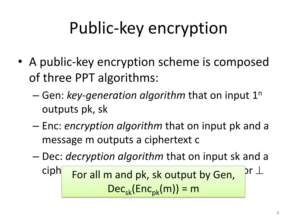 public key encryption 1