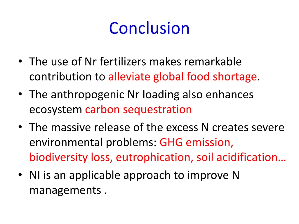 conclusion