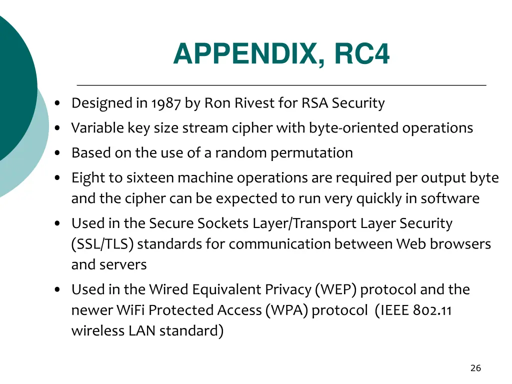 appendix rc4