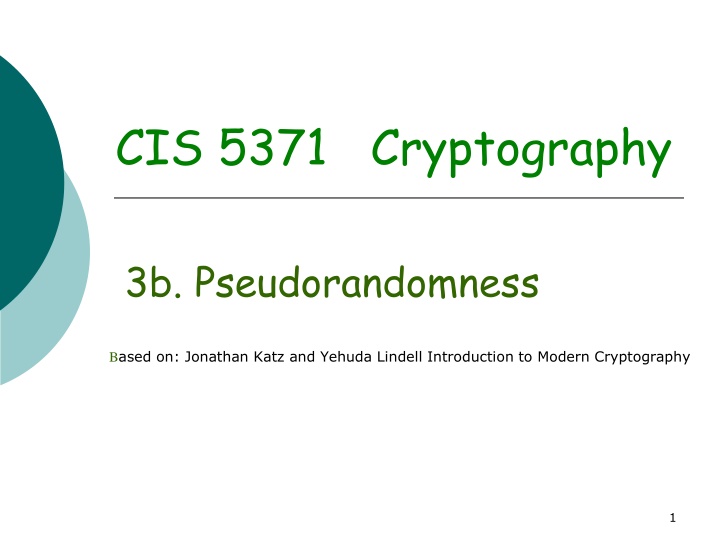 cis 5371 cryptography