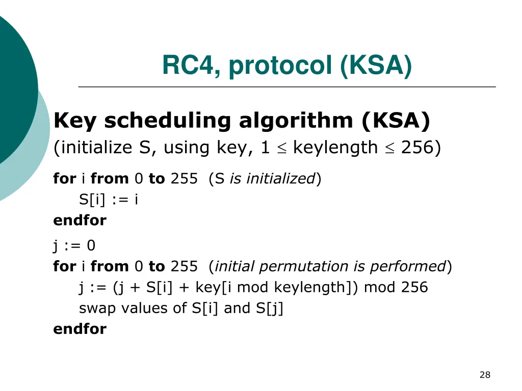 rc4 protocol ksa