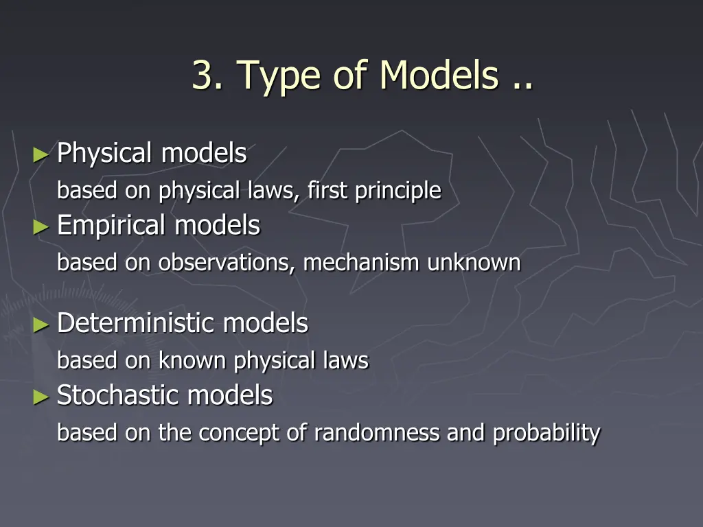 3 type of models 1