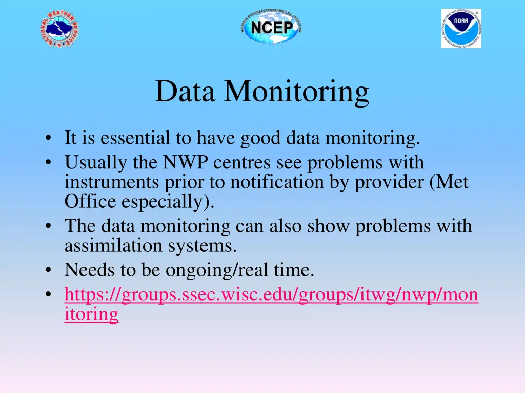 data monitoring