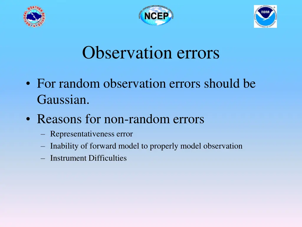 observation errors