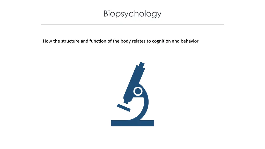 biopsychology
