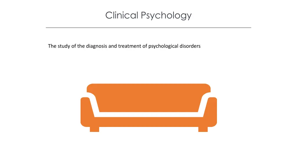 clinical psychology