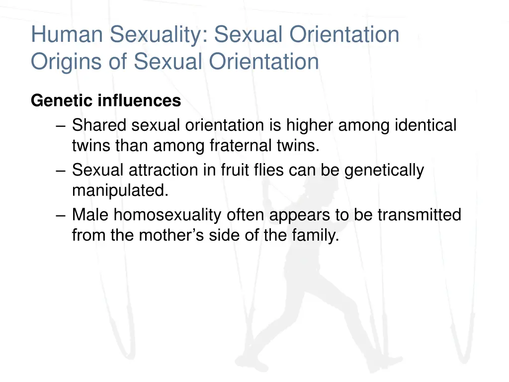 human sexuality sexual orientation origins 2