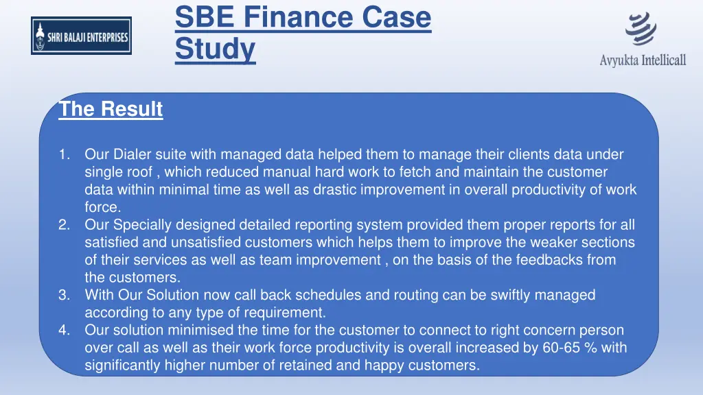 sbe finance case study 4