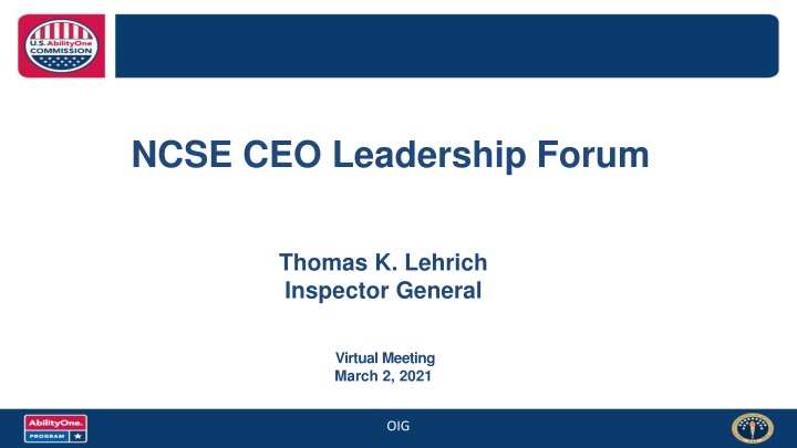 ncse ceo leadership forum