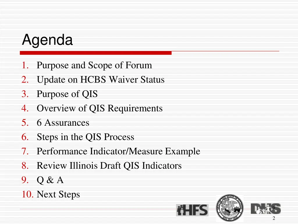 agenda
