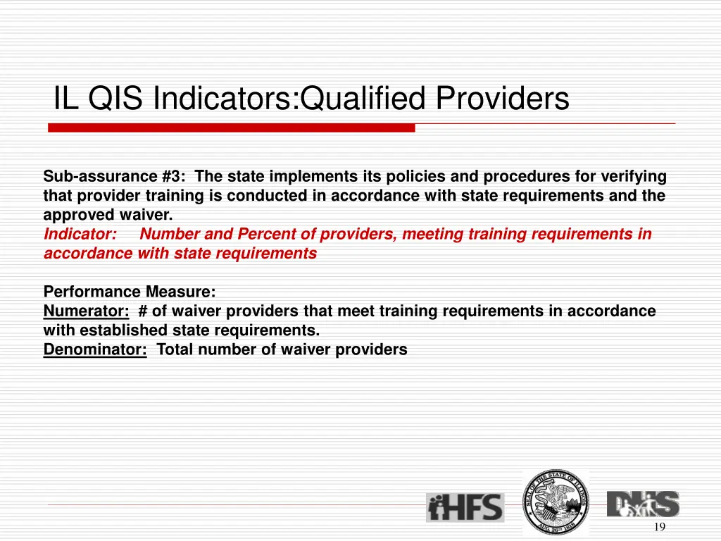 il qis indicators qualified providers 1