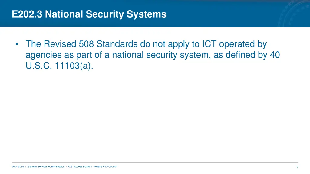 e202 3 national security systems