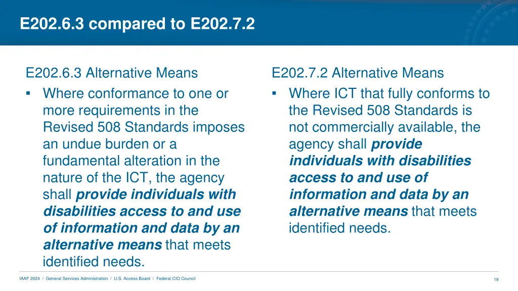 e202 6 3 compared to e202 7 2