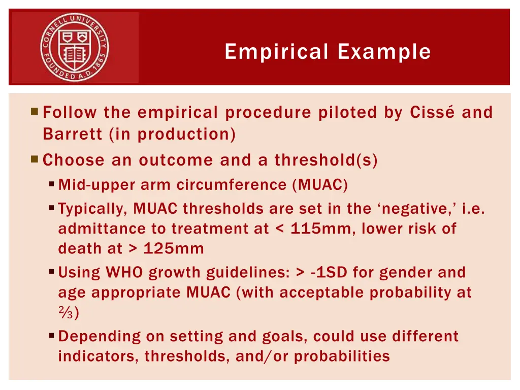 empirical example 1