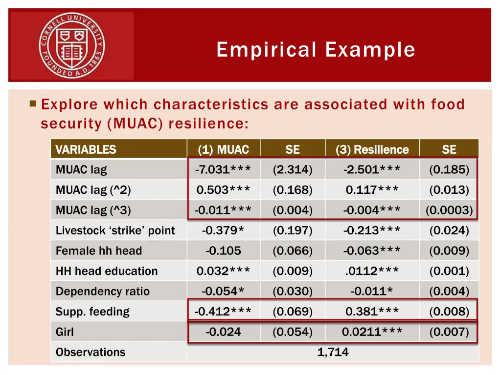 empirical example 5