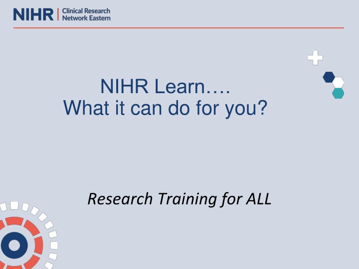 nihr learn what it can do for you