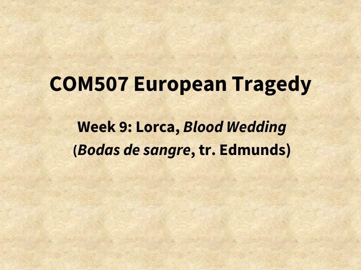 com507 european tragedy