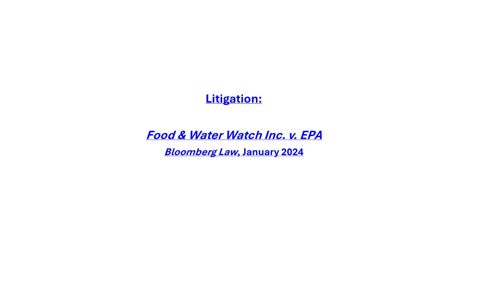 litigation