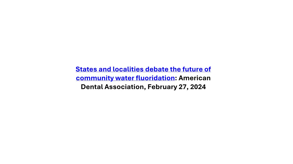 states and localities debate the future